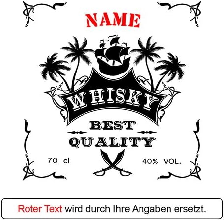 polar-effekt Edelstahl Flachmann mit Personalisierte Gravur - Schnapsflasche 200 ml - Geschenkidee f