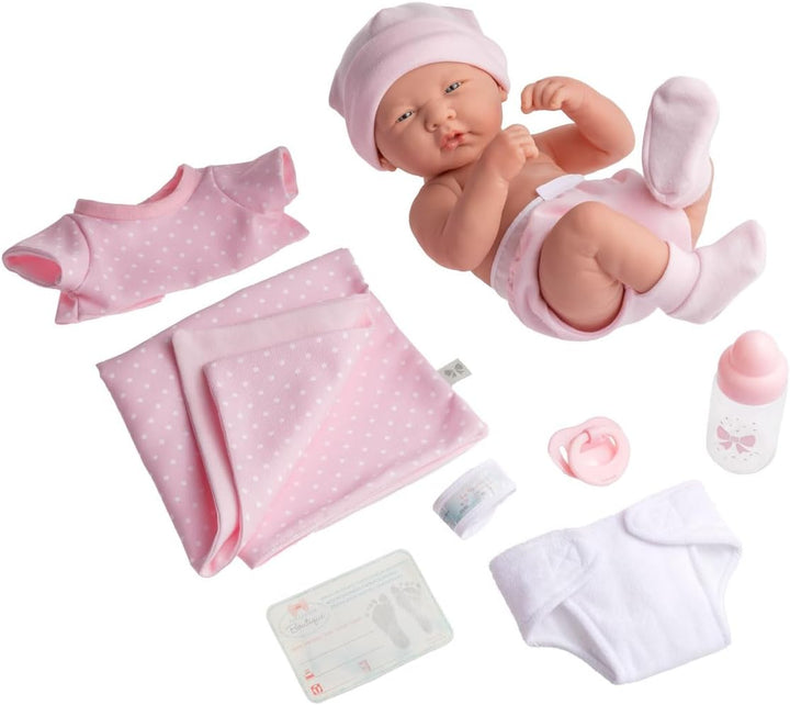 Berenguer La Newborn – 36 cm – Babypuppe aus PVC (Vinyl)