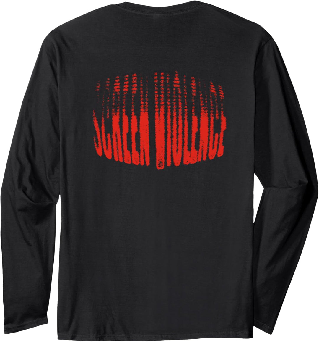 CHVRCHES - Black Diagonal Langarmshirt