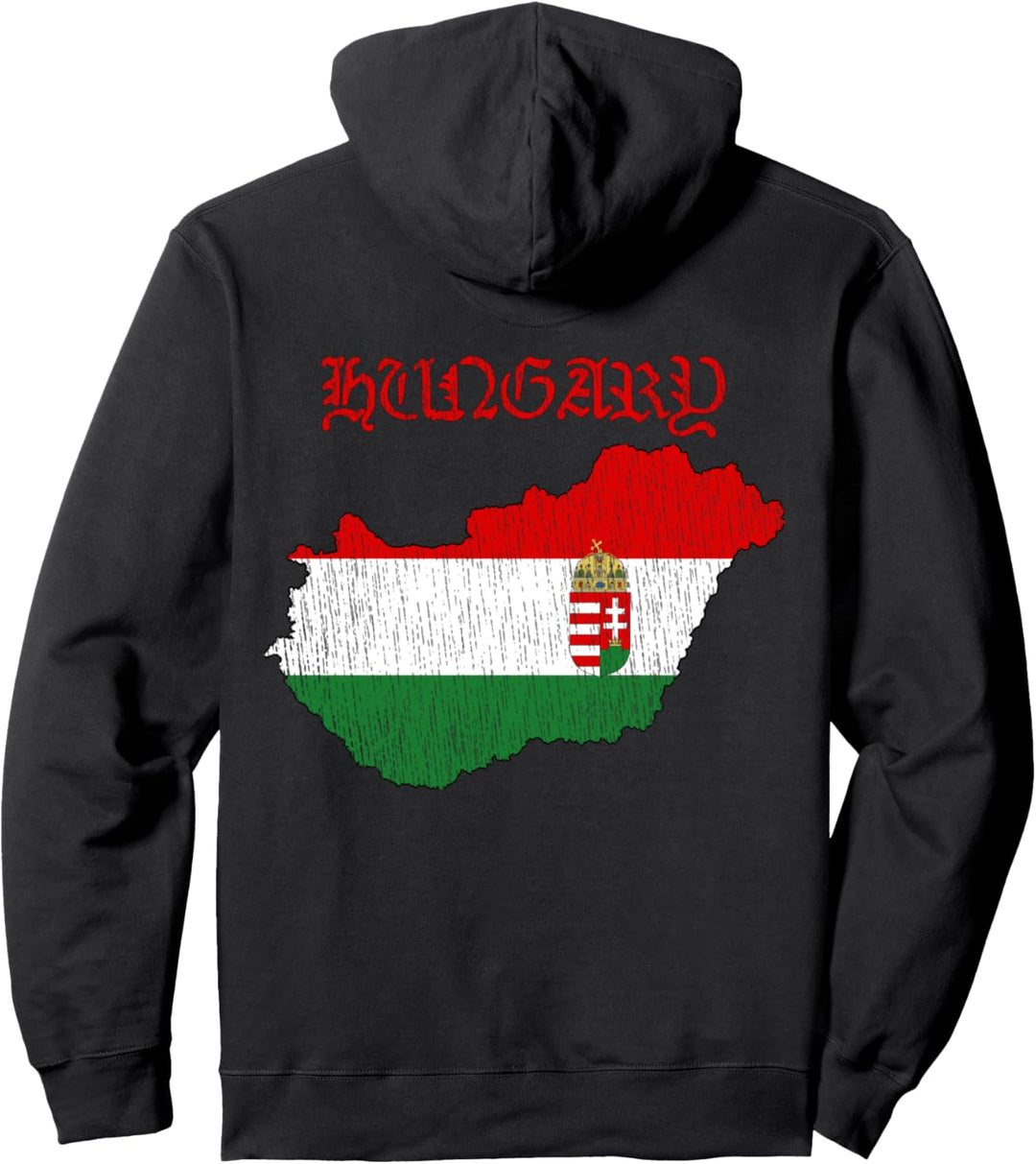 Ungarische Magyarorszag Ungarn Stolz Flagge Pullover Hoodie