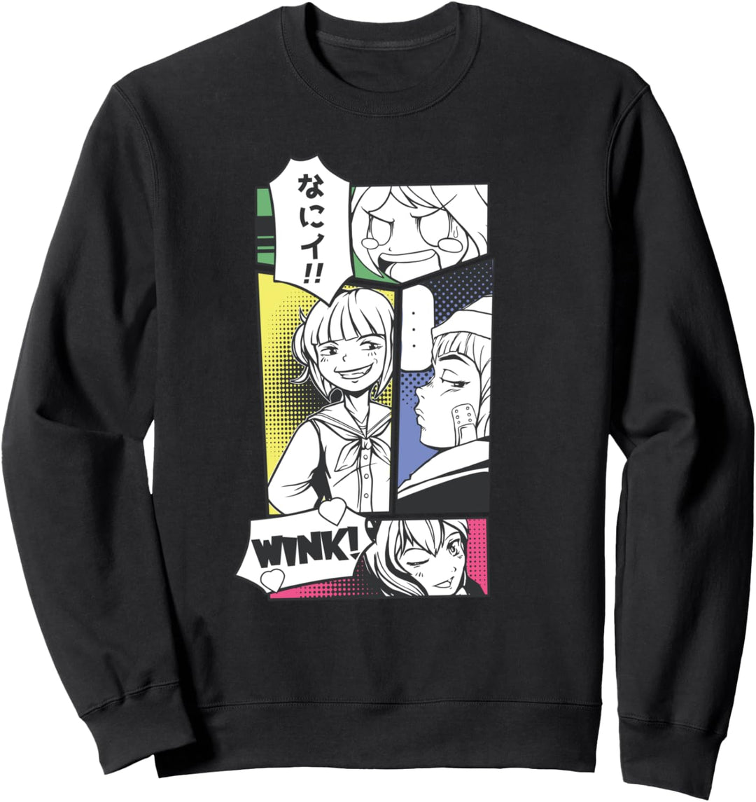Japanische Manga-Anime-Geschichte Sweatshirt