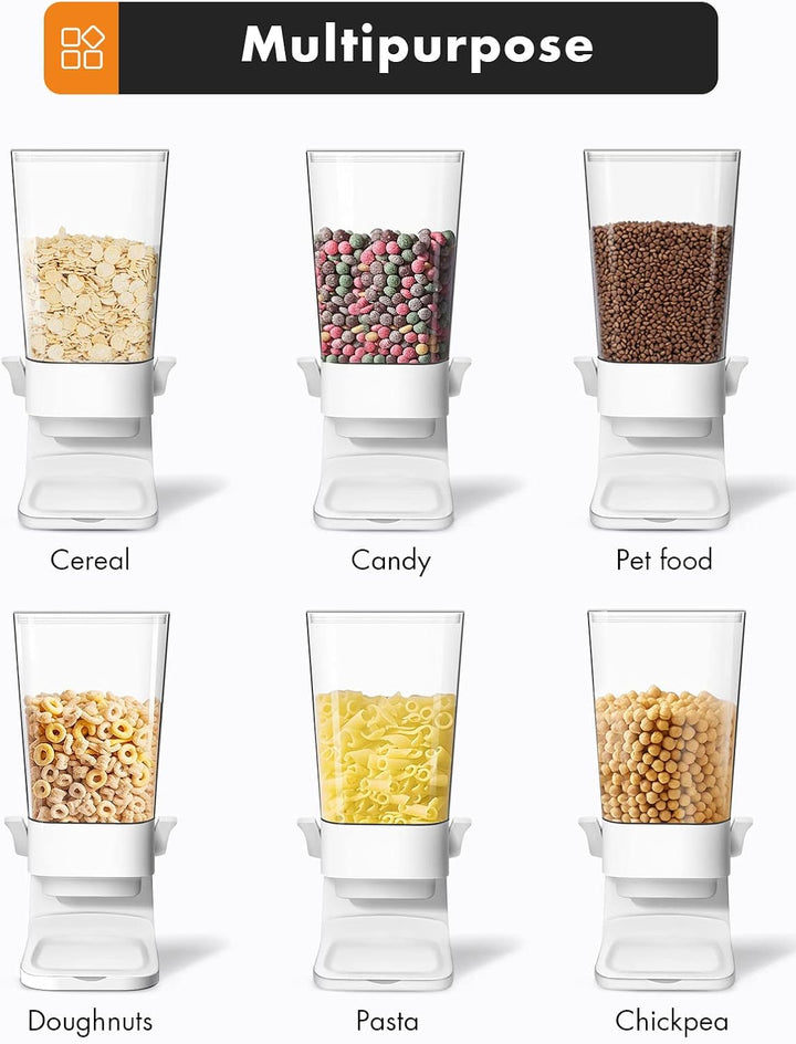 Tokokimo Müslispender, Zerkleinert Keine Cerealien Beim Ausgeben, Wandmontage Cereal Dispenser für C