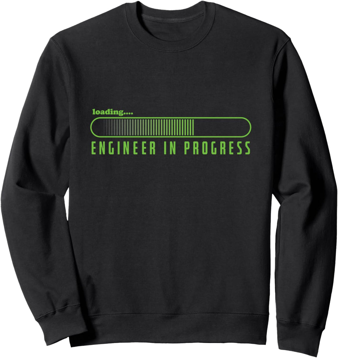 Vom Schüler zum Ingenieur Ladebalken Sweatshirt