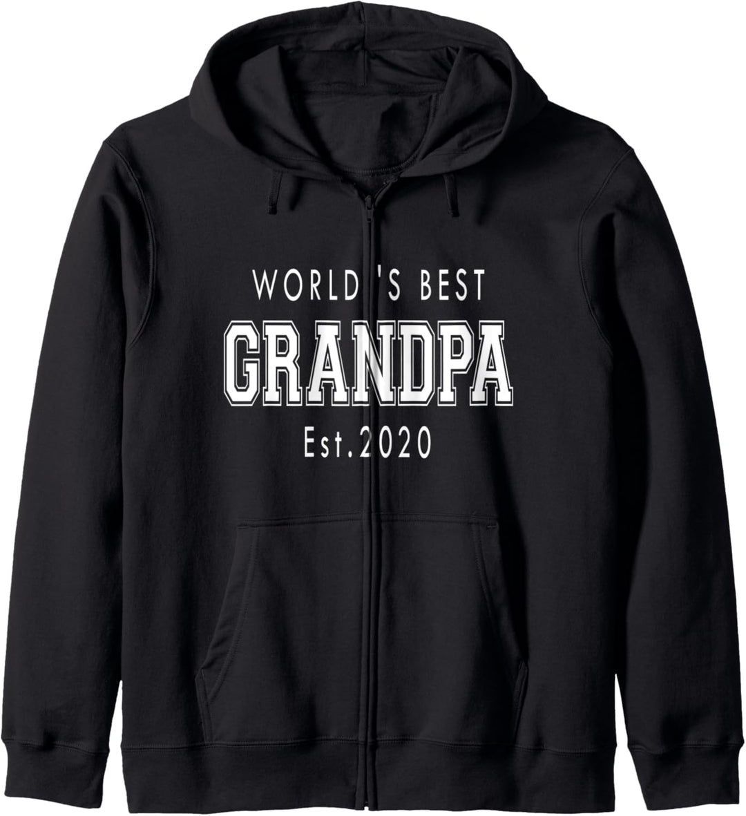 World's Best Grandpa Est 2020 Future New Daddy Baby Gift Kapuzenjacke