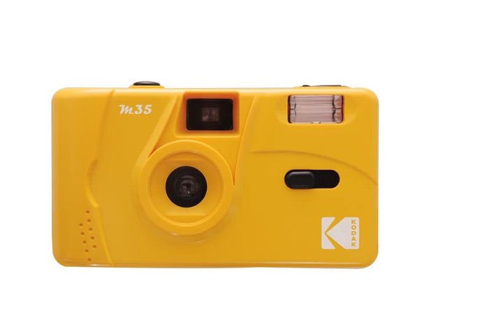 Kodak M35 Wiederverwendbare Filmkamera, 35 mm, ikonisch, Retro, Lomo Kodak M35, Gelb, gelb