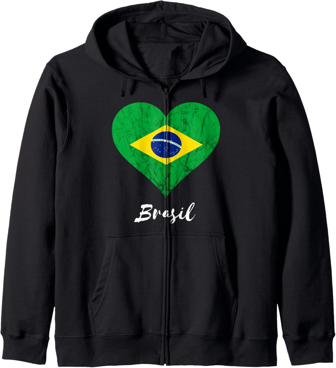 Brasil Herz Brasilien Reise Brasilianer Liebe Brasilia Kapuzenjacke