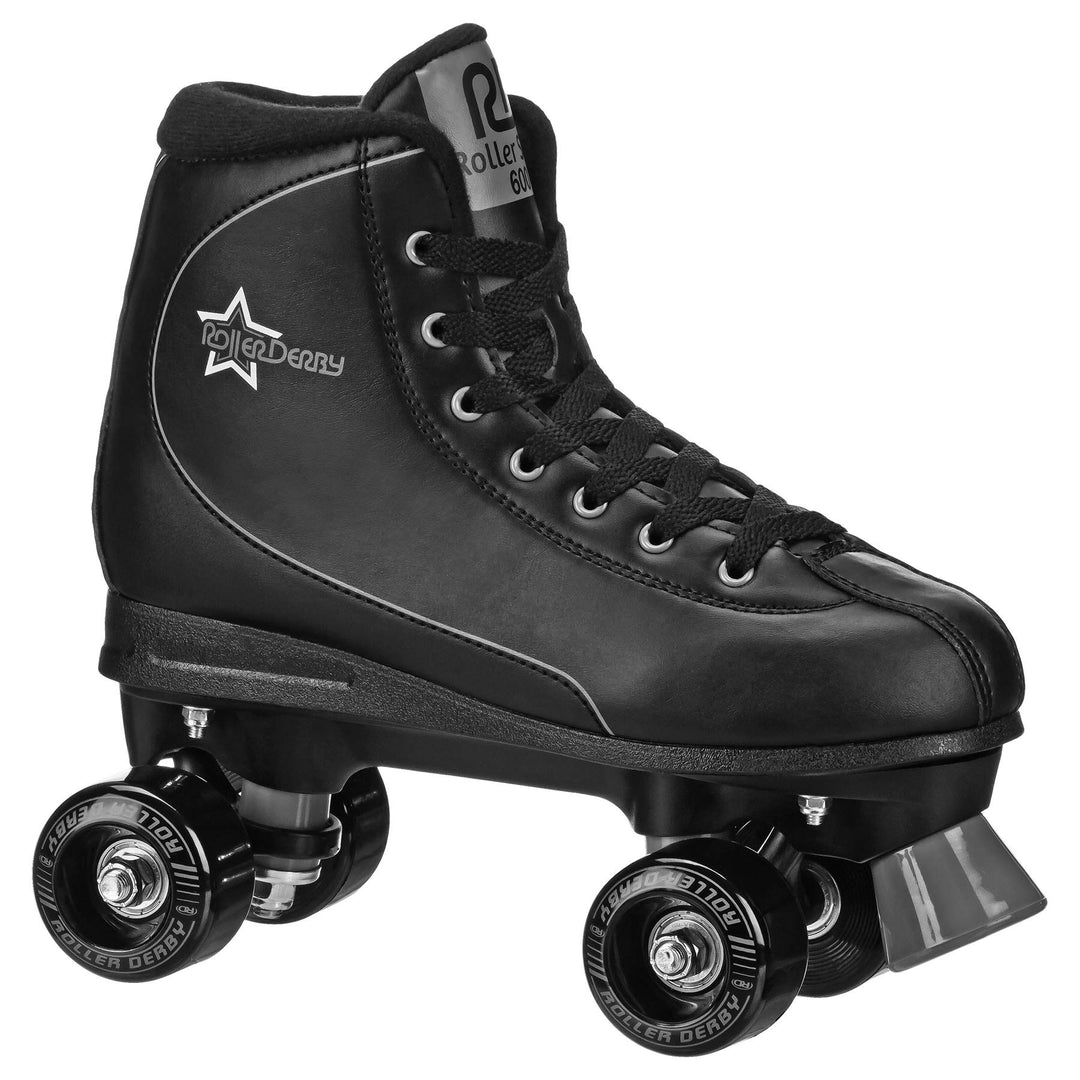 Roller Derby Herren Quad Roller Star 600 schwarz / grau 12, Schwarz/Grau 12
