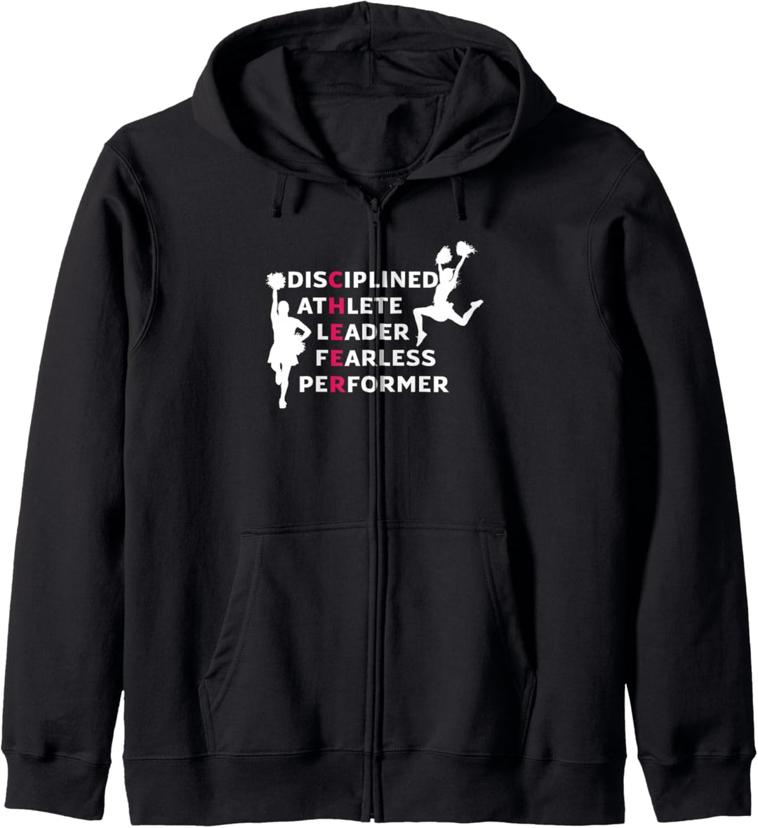 Lustiges Cheerleading Cheerleader Kapuzenjacke