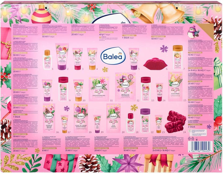 Balea - Adventskalender 2022 - Advent Calendar - Beauty - Kosmetik - MakeUp -