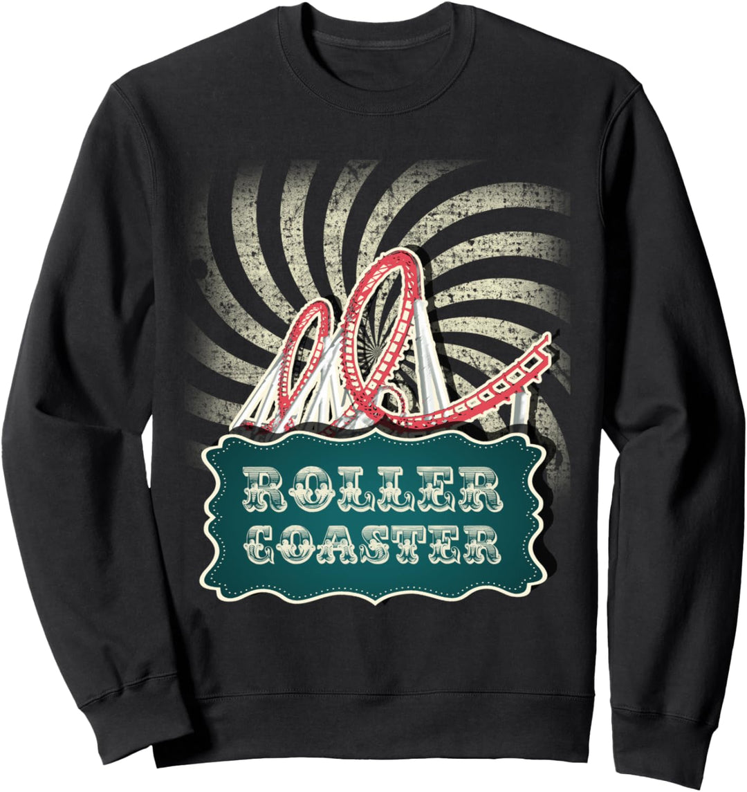 Achterbahn, Cooles trendy stylish Geschenk Sweatshirt