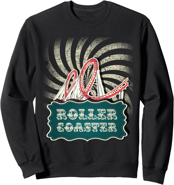 Achterbahn, Cooles trendy stylish Geschenk Sweatshirt