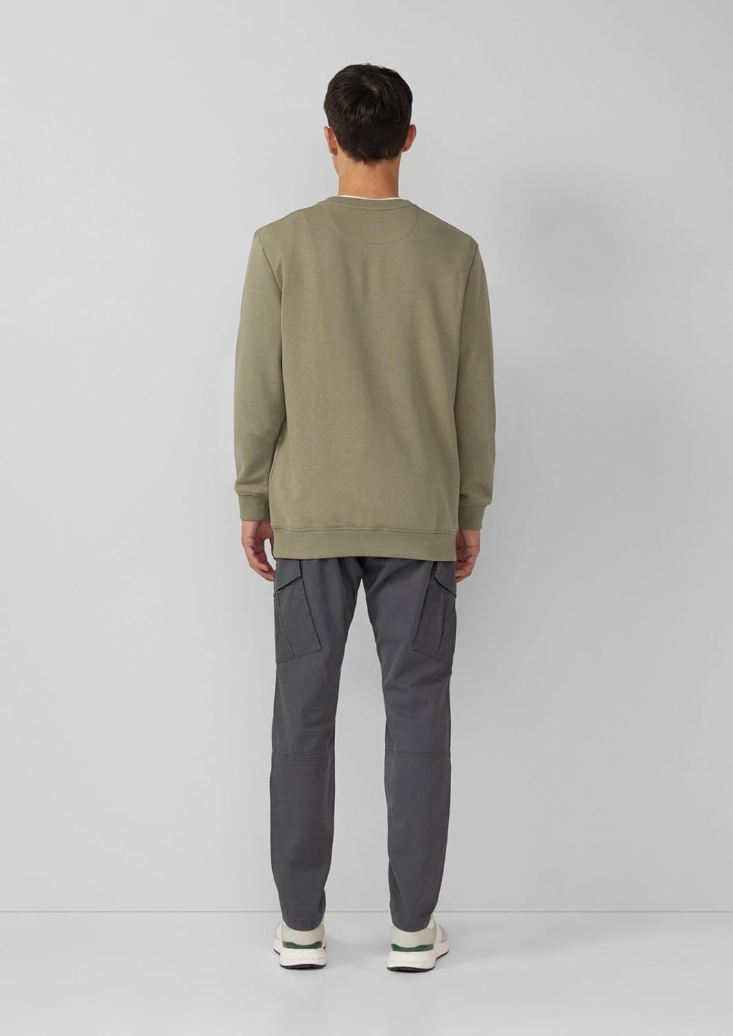 s.Oliver Sweatshirt aus Baumwollmix mit Crew Neck S 7853, S 7853