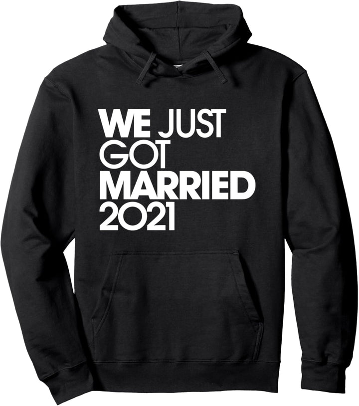 Wir haben gerade geheiratet 2021 - sein / ihr frisch Pullover Hoodie