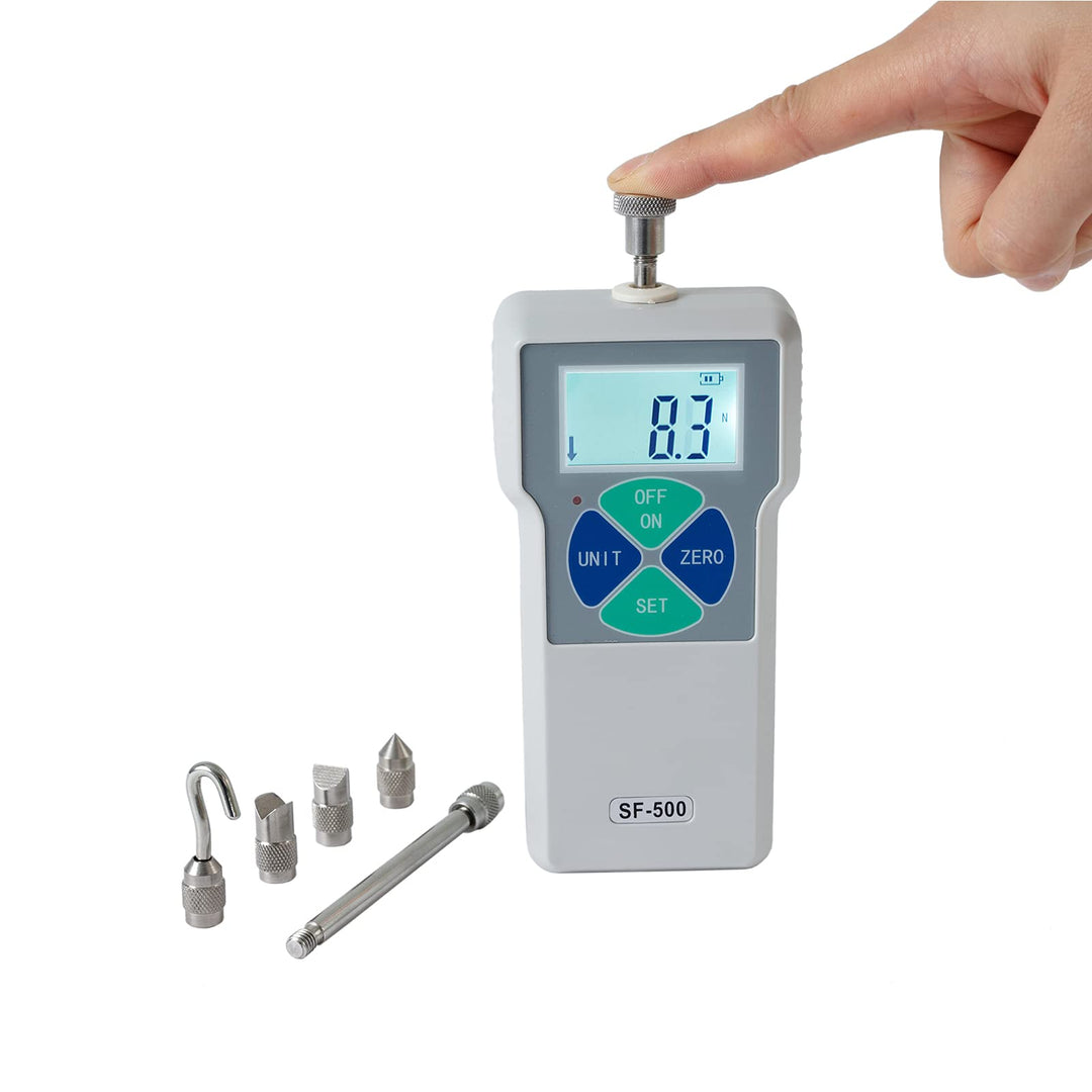 Beslands Force Gauge Digitales Kraftmessgerät Push-Pull-Messgerät Hochpräzisions-Digital-Kraftmessge
