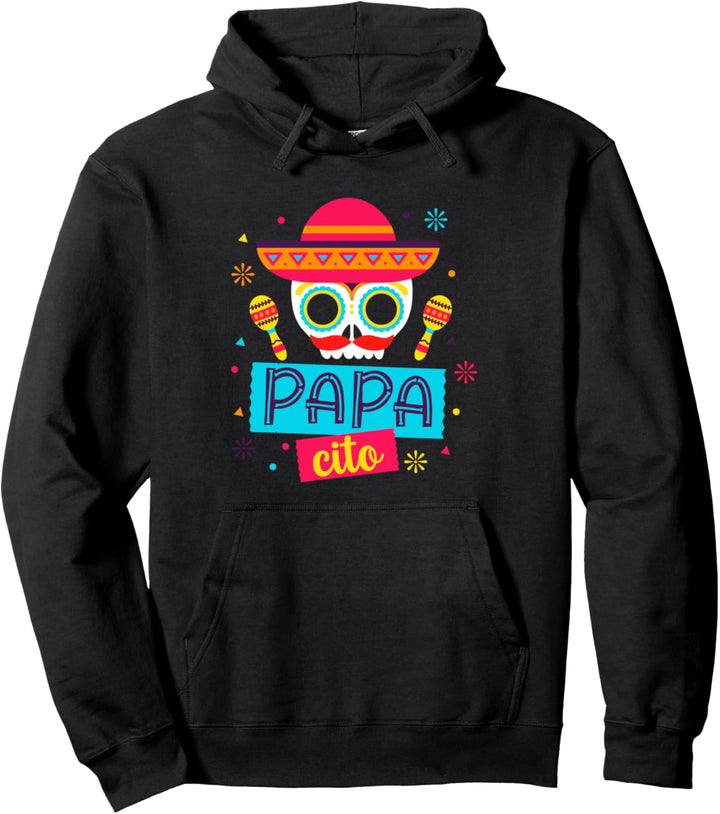 Papacito Lustig Cinco De Mayo Mexiko Mexikanisch Latino Paar Pullover Hoodie