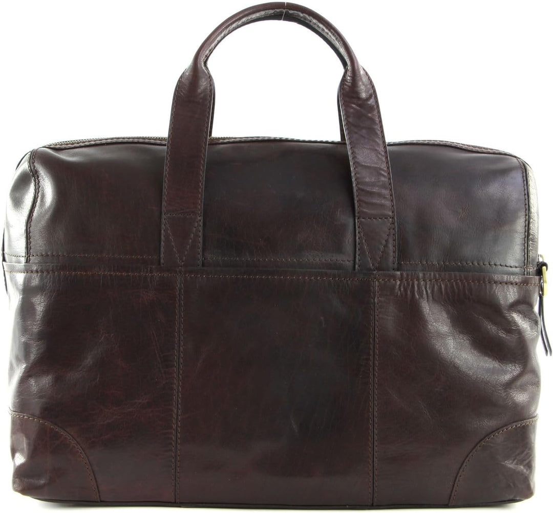 SADDLER Leo Weekend Bag Dark Brown