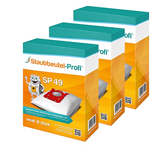 Staubsaugerbeutel kompatibel für AEG ANIMAL 8000 AB81A2DG (30 Staubsaugerbeutel), 30 Staubsaugerbeut