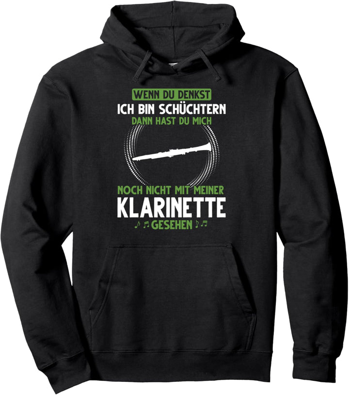 Klarinette Pullover Hoodie