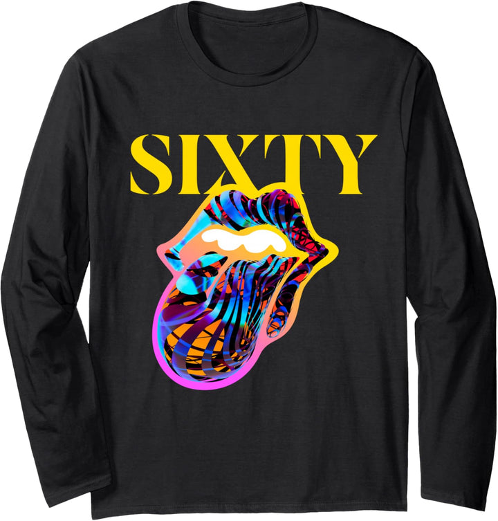 Offizielle Rolling Stones Sixty Tongue Langarmshirt