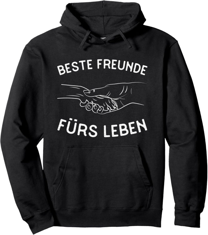 Bestefreunde fürs Leben - Hunde und Menschen Hundelbesitzer Pullover Hoodie
