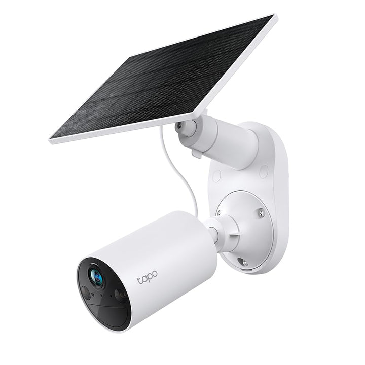 Tapo C410 KIT Solar Überwachungskamera Aussen Akku, 2K 3MP, Farbnachtsicht, MicroSD-Speicher, 6400-m
