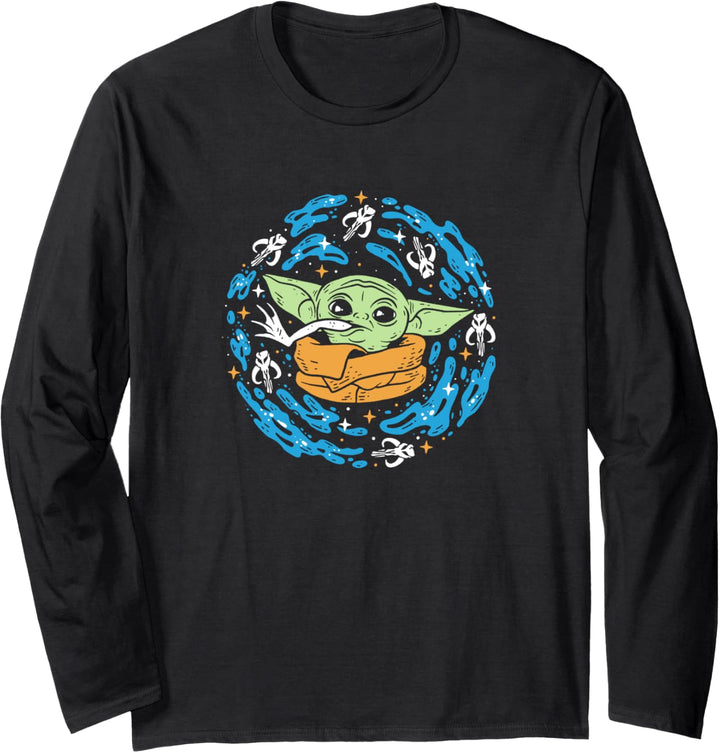 Star Wars Frog Spiral Langarmshirt