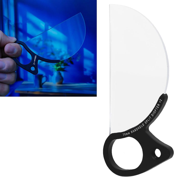 79 Mm Handheld Split Diopter Spezialeffektfilter, Optisches Glas Soft Focus Glass Prisma Kamerafilte