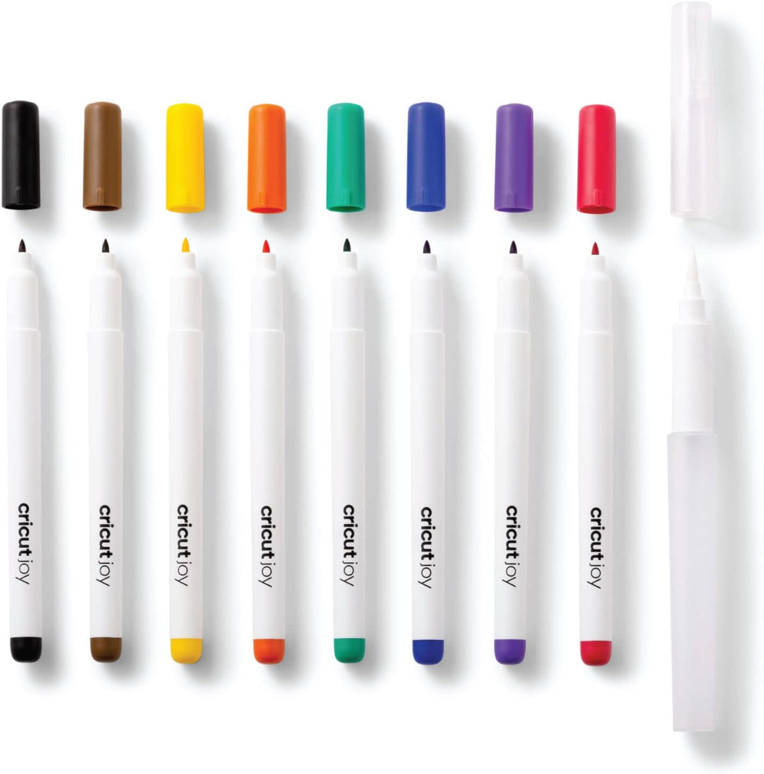 Cricut Watercolor Marker & Brush Set 8 Marker, 1 Wasserpinsel Erstellen Sie ein Aquarell Meisterwerk
