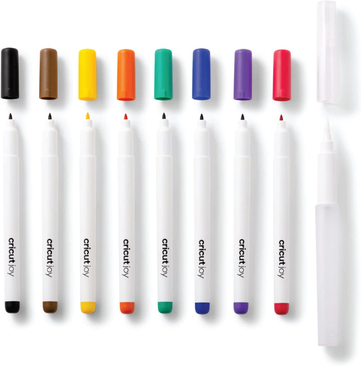 Cricut Watercolor Marker & Brush Set 8 Marker, 1 Wasserpinsel Erstellen Sie ein Aquarell Meisterwerk