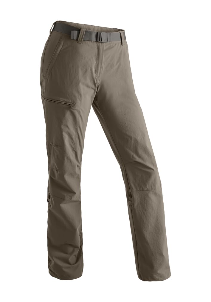 Maier Sports Damen Outdoorhose Lulaka, funktionale Wanderhose, atmungsaktive Trekking-Hose mit Rollu