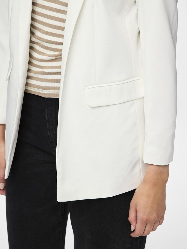 PIECES Damen Pcbozzy Ls Loose Noos Bc Blazer XS Cloud Dancer, XS Cloud Dancer