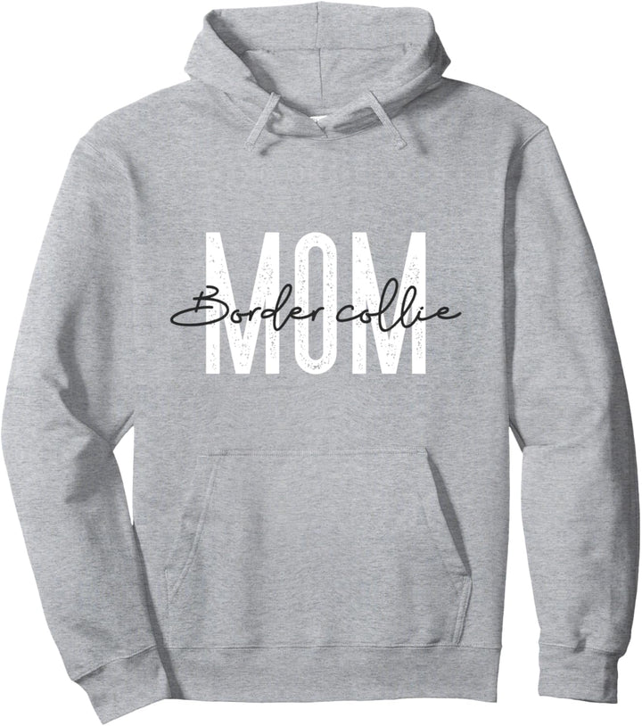 Border collie mom Hund Hunde Hundemama Bekleidung Bunt Pullover Hoodie