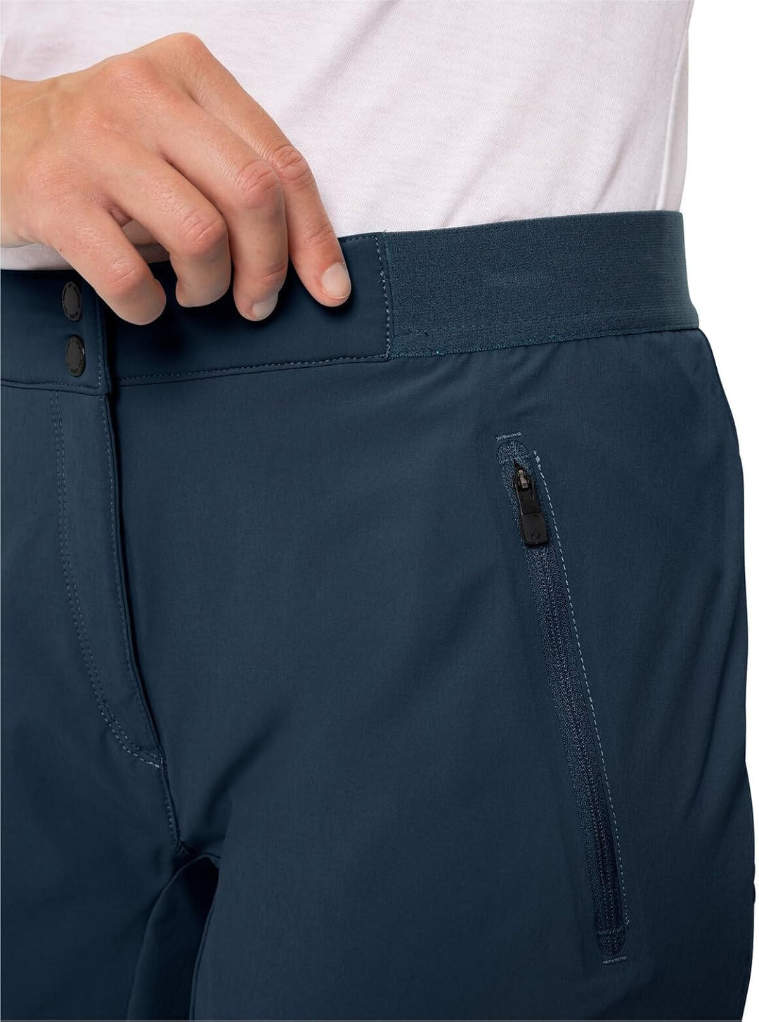 VAUDE Hosen Women's Scopi LW Shorts II 40 Dark Sea Uni, 40 Dark Sea Uni