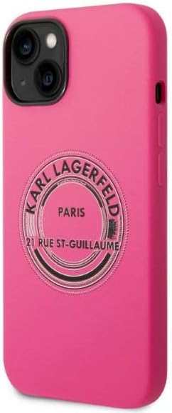 Karl Lagerfeld KLHCP14MSRSGRCF Hülle für iPhone 14 Plus 6,7" hardcase rosa/pink