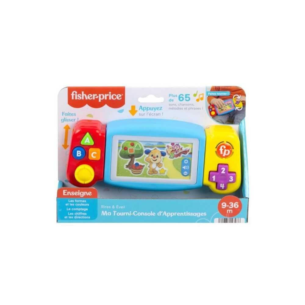 Fisher-Price Lernspass Spielkonsole - Kinderspielzeug mit Lichtern, Geräuschen und Lernliedern, Spie