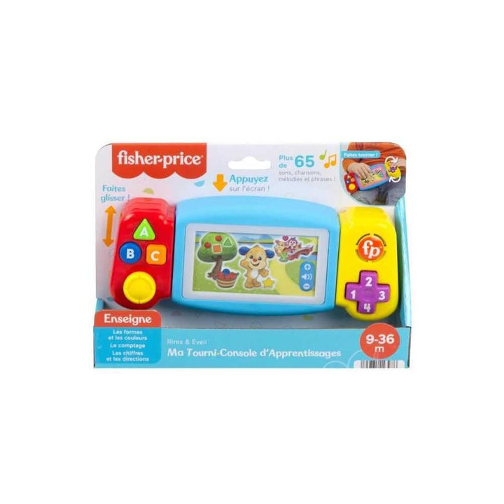 Fisher-Price Lernspass Spielkonsole - Kinderspielzeug mit Lichtern, Geräuschen und Lernliedern, Spie