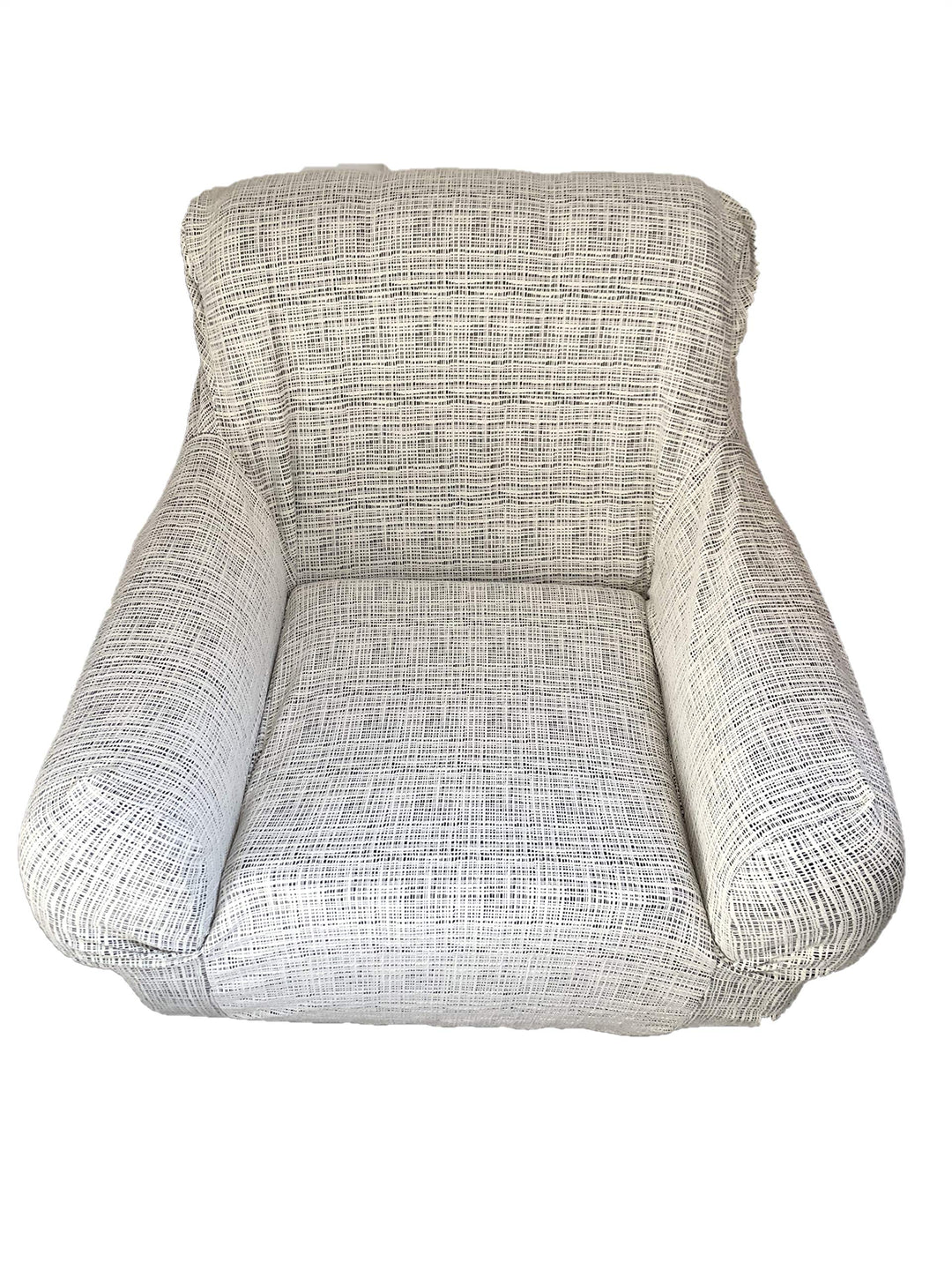 Caleffi Elastischer Sofabezug für 1-Sitzer, Italienischer Stil, Jacquard-Satin, 72058 Grau, Grau