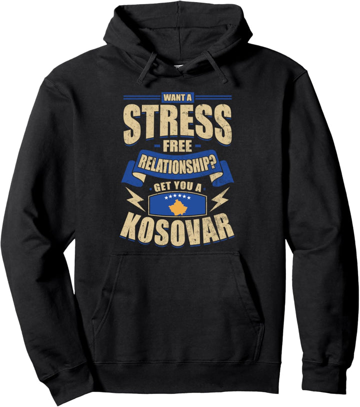 Kosovo Design Kosovaren Männer & Frauen Pullover Hoodie