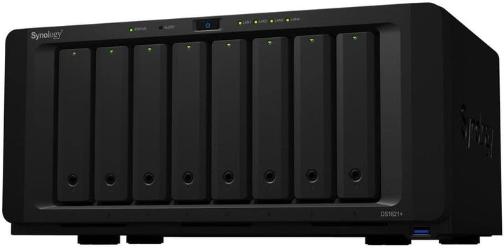 Synology DiskStation DS1821+ NAS-Speicherserver Tower Ethernet/LAN schwarz V1500B