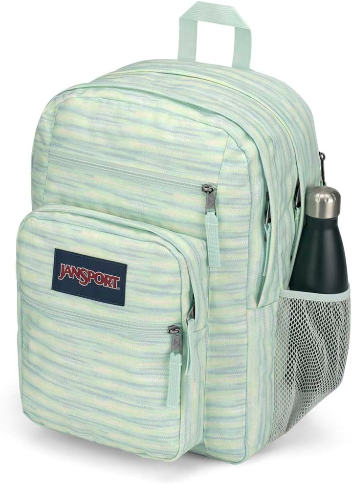 JanSport BIG STUDENT Grosser Rucksack, 15 inch -Laptopfach 70s Space Dye Fresh Mint, 70s Space Dye F