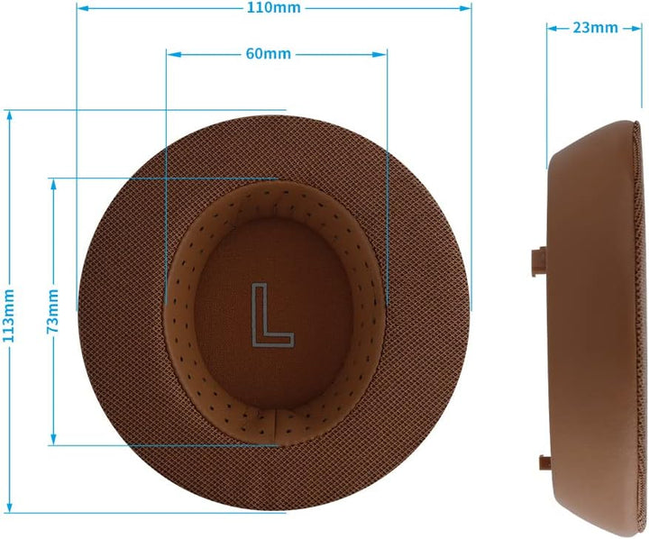 SIVGA Luan Hi-Fi 50mm Dynamischer Treiber Offener Holz Kopfhörer (Braun), Braun