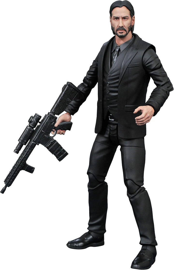 JOHN WICK Diamond Select Toys Select Black Suit Figure, Mehrfarbig, einheitsgrösse, OCT192538