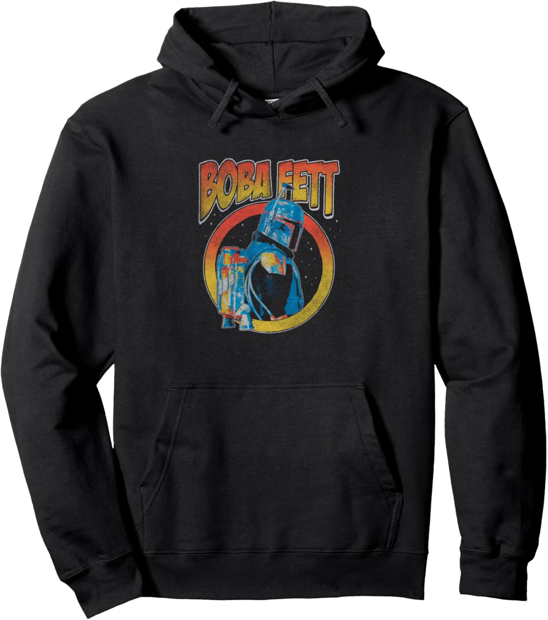 Star Wars The Mandalorian Dark Fett Pullover Hoodie