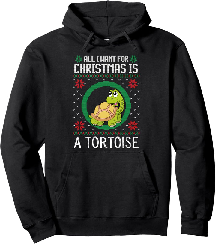 All I Want For Christmas Is A Tortoise Turtle Weihnachtspullover Pullover Hoodie