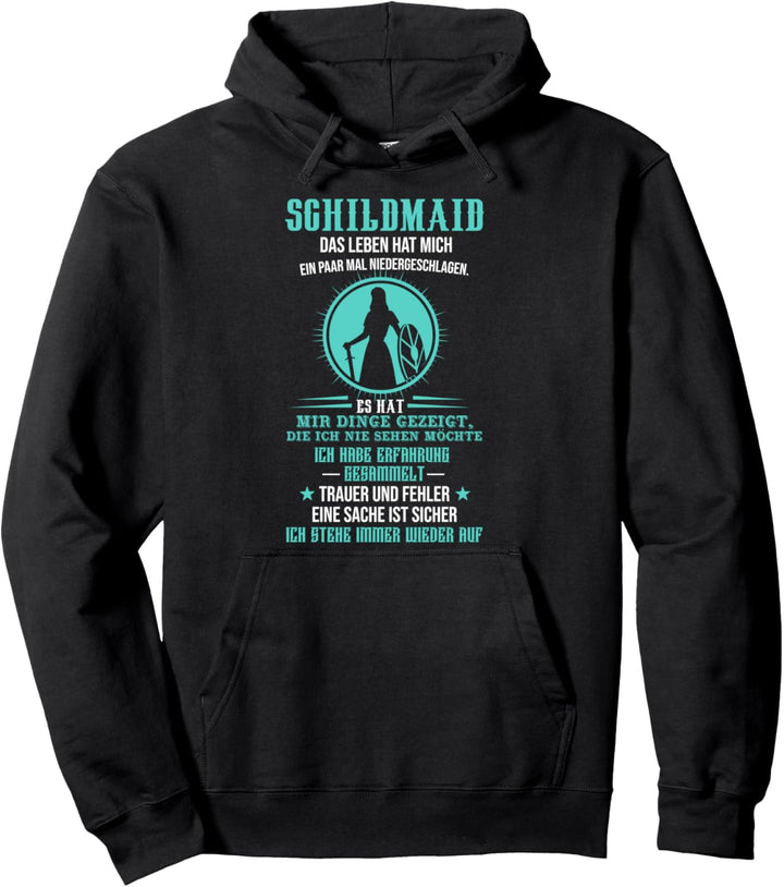 Schildmaid Walküre Wikinger Pullover Hoodie