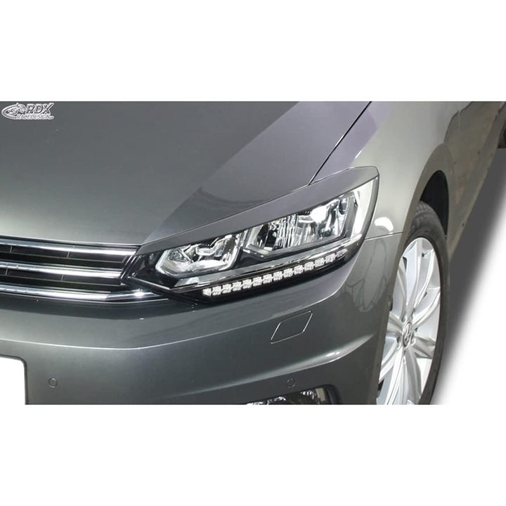 Scheinwerferblenden kompatibel mit Volkswagen Touran (5T) 2015- (LED) (ABS)
