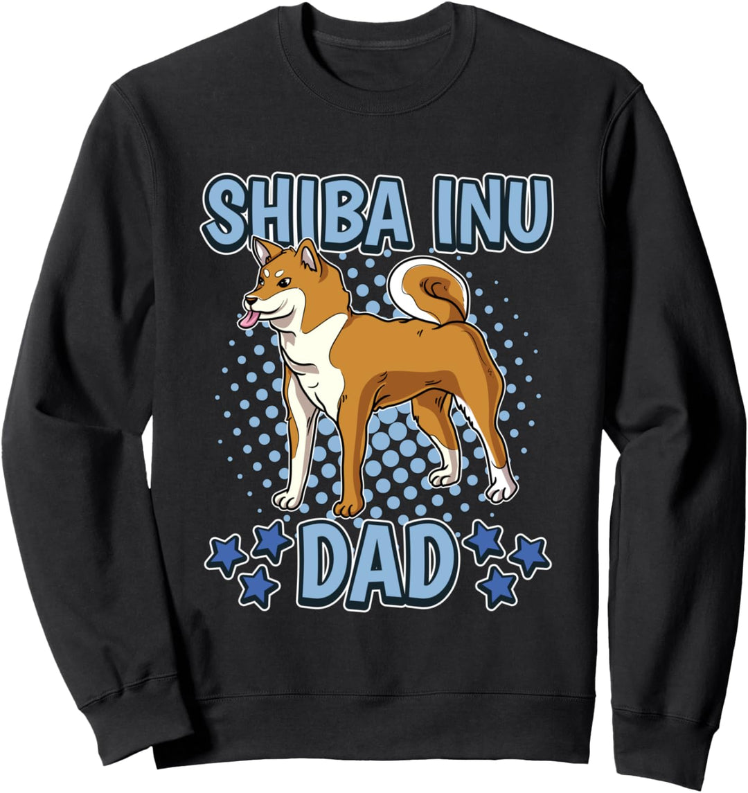 Herren Shiba Inu Dad Papa Vatertag Shiba Inu Sweatshirt