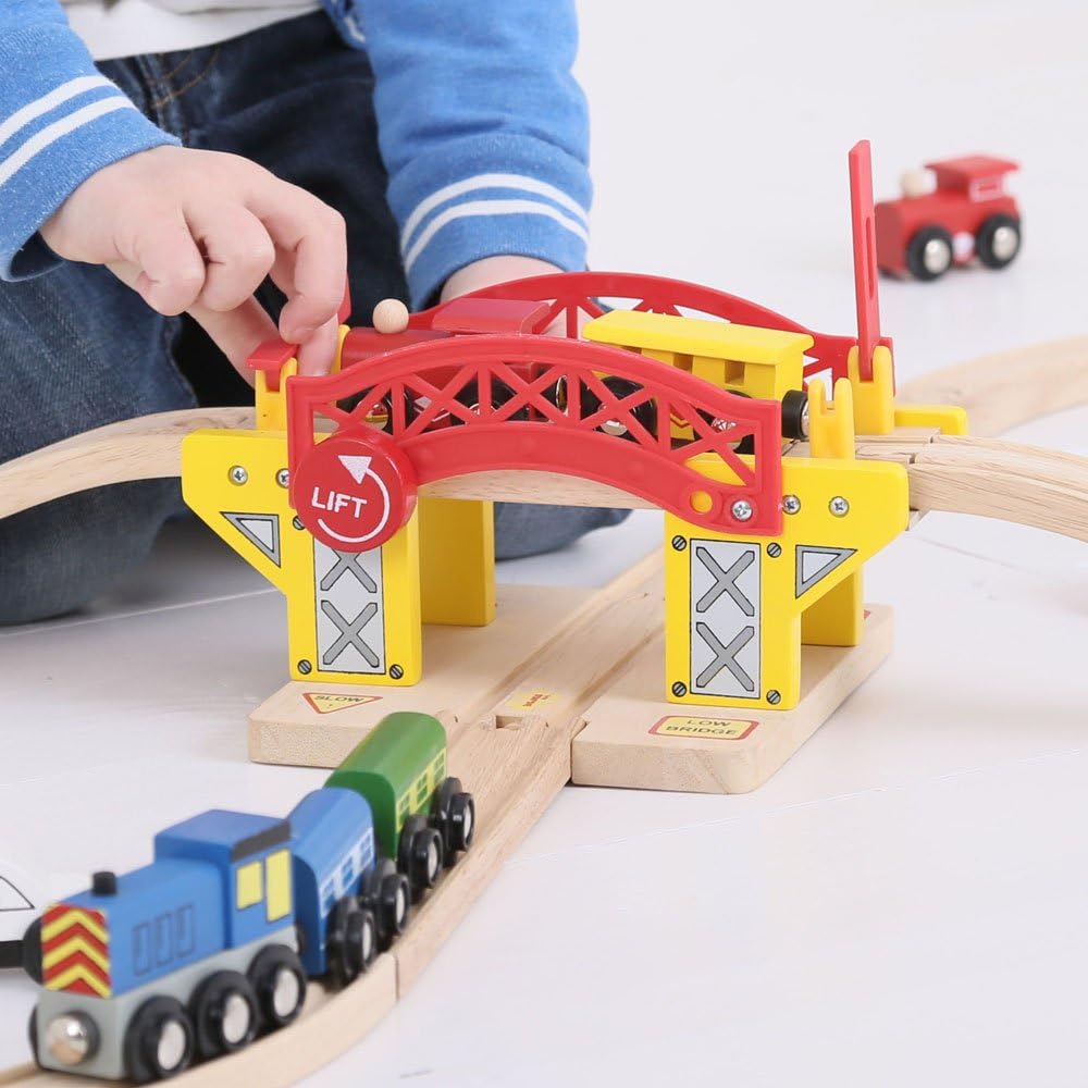 Bigjigs Rail Hubbrücke Für Holzeisenbahn
