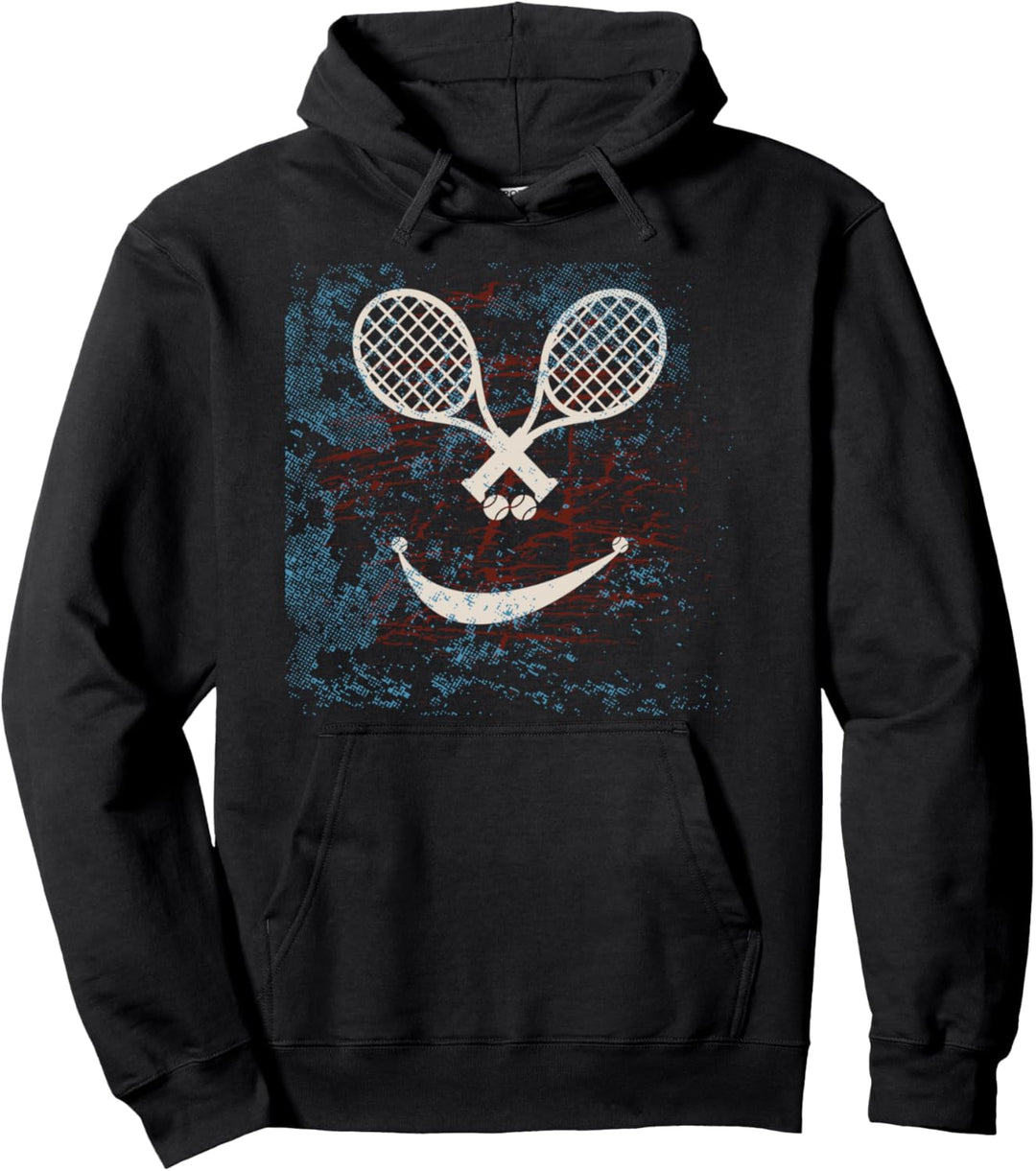 Tennis makes me happy | Für Tennistrainer und Tennisspieler Pullover Hoodie