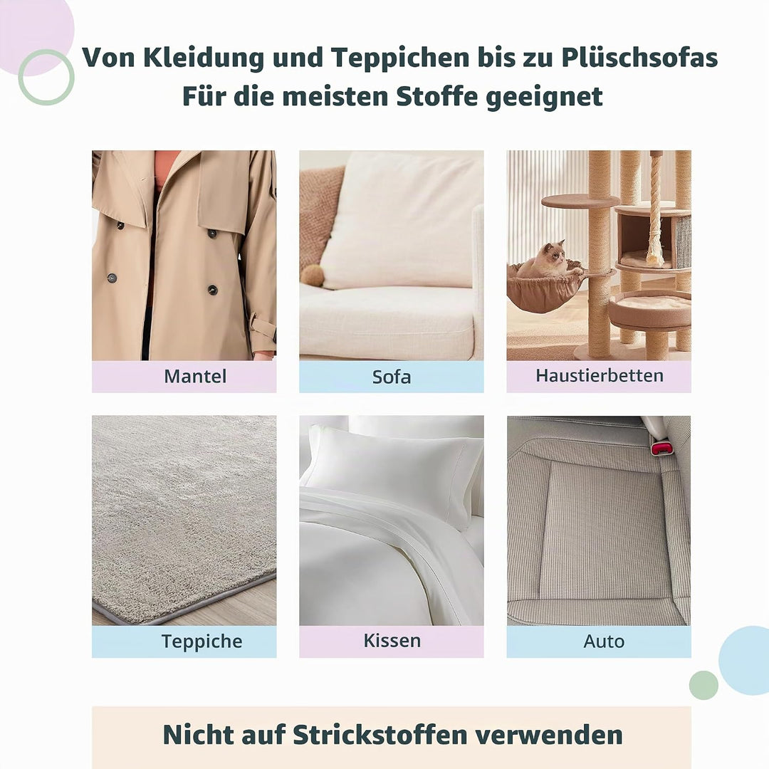 Flex MAX & Pro Tierhaarentferner-Set von LINTPLUS – Haarentfernungswerkzeug für Hunde & Katzen für M